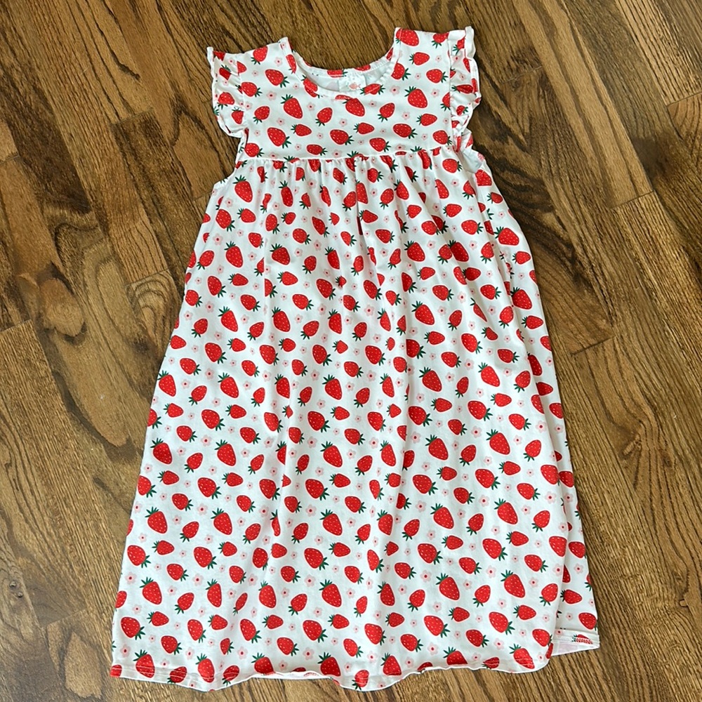 Stitchy fish strawberry dress